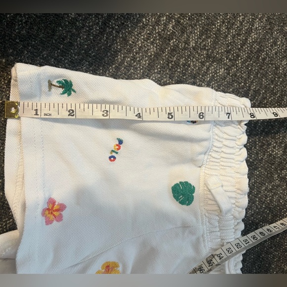 Girls Tropical-Embroidery Mesh Short 2T - Authenticated - Picture 10 of 12